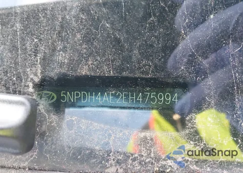 2014 Hyundai Elantra Limited из США, поврежденный, VIN 5NPDH4AE2EH475994